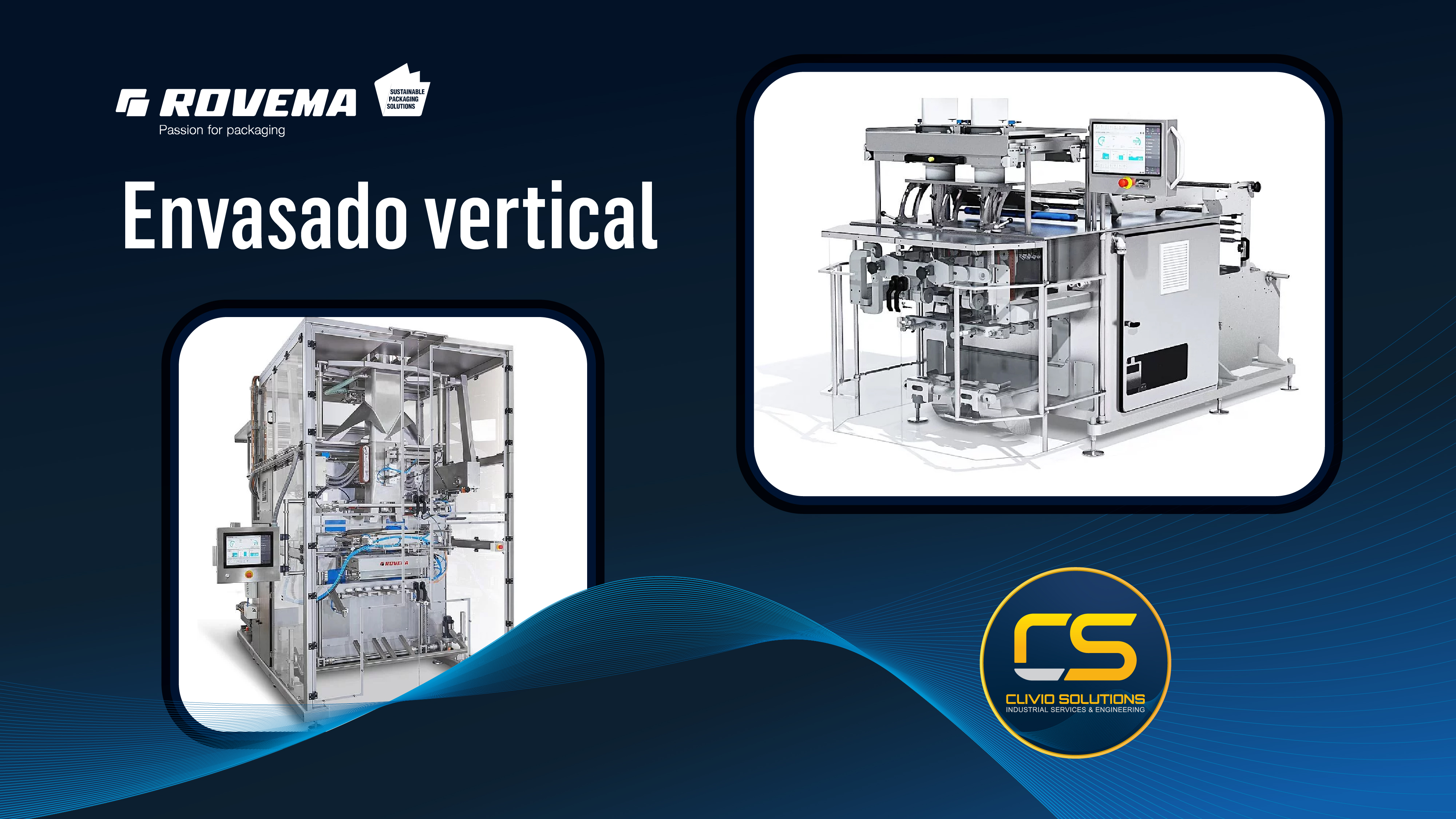 Maximum efficiency and quality in vertical packaging with Rovema