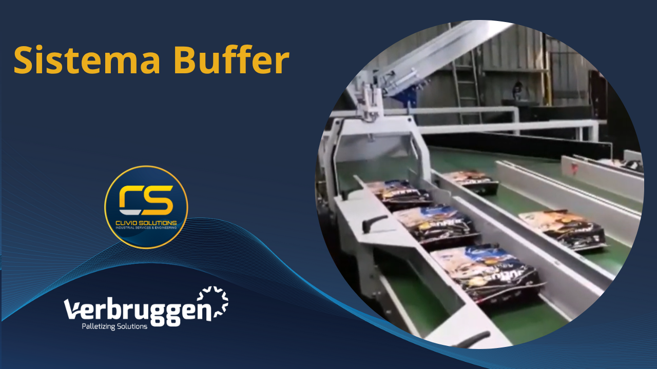 Vantagens de incorporar um sistema buffer antes da paletização